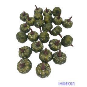 Mű tök 3,5cm 24db/csomag - Zöld