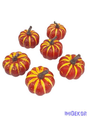 Mű tök 6cm 6db/csomag - Bordó