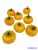 Mű tök 6cm 8db/csomag - Napsárga