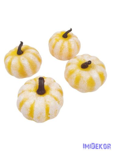 Mű tök 7cm 4db/csomag - Krém