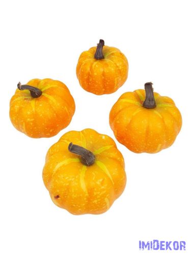 Mű tök 7cm 4db/csomag - Napsárga