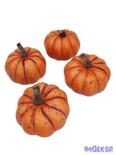 Mű tök 7cm 4db/csomag - Sötét Narancs