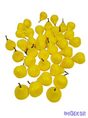 Mű körte 3,5cm 40db/csomag - Sárga