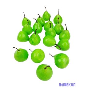 Mű körte 4,5cm 18db/csomag - Zöld
