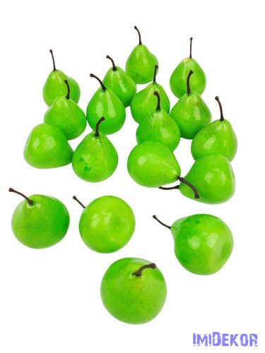 Mű körte 4,5cm 18db/csomag - Zöld