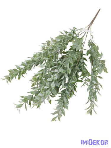 Hamvas hosszúkás műzöld csokor 56cm - 3070