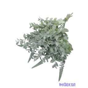 Kötegelt hamvas műzöld csokor 44cm 3072 - Zöld