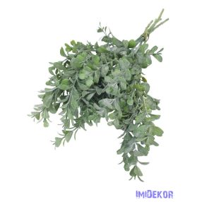 Kötegelt hamvas műzöld csokor 45cm 3073 - Zöld