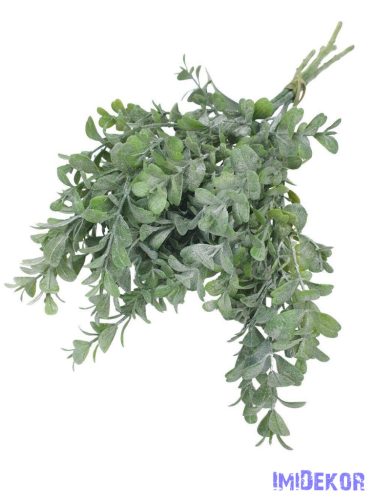 Kötegelt hamvas műzöld csokor 45cm 3073 - Zöld
