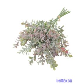 Kötegelt hamvas műzöld csokor 45cm 3073 - Tarka