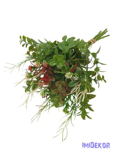 Kötegelt műzöld csokor 44cm 3074 - Tarka