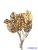 Metál műzöld csokor 13 - Arany