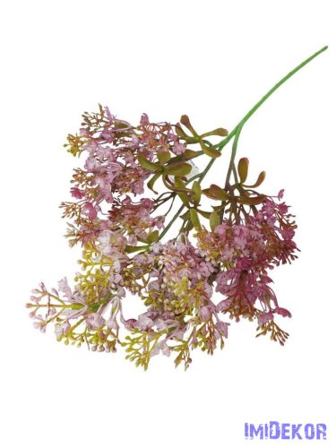 Műzöld díszítő csokor 46 cm 3106 - Lila