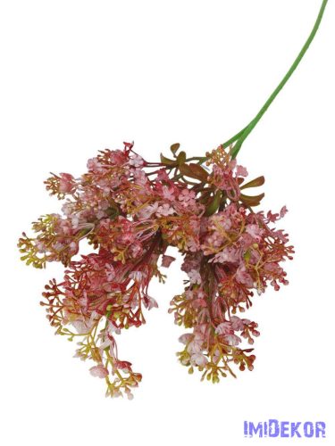 Műzöld díszítő csokor 46 cm 3106 - Bordó