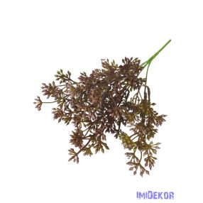 Műzöld bogyós díszítő csokor 32cm 3108 - Sötét Barna