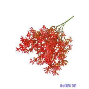 Műzöld bogyós díszítő csokor 32cm 3108 - Korall