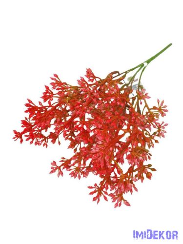 Műzöld bogyós díszítő csokor 32cm 3108 - Korall