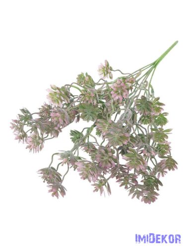 Műzöld díszítő csokor 37cm 3112 - Lila