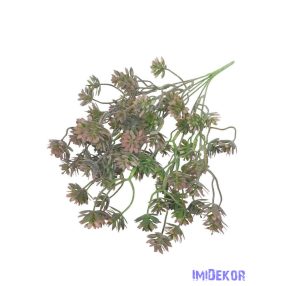 Műzöld díszítő csokor 37cm 3112 - Barna