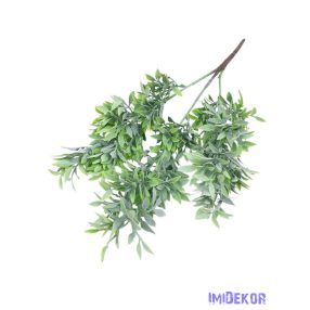 Hosszúkás műzöld csokor 49cm 3114 - Hamvas