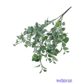 Hosszúkás kerekded műzöld csokor 55cm 3114 - Hamvas