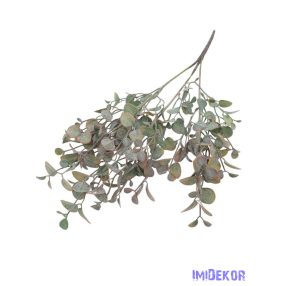 Hosszúkás kerekded műzöld csokor 55cm 3114 - Antik Zöld