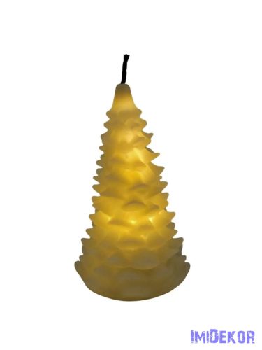 Led gyertya - Fenyőfa
