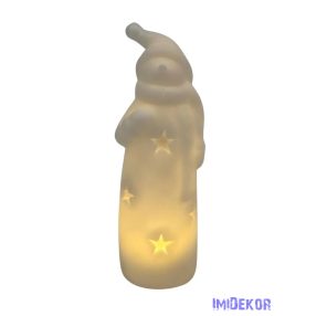 Ledes figura 15 cm - Álló hóember