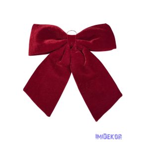 Ajtó masni - Piros 44 cm