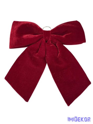 Ajtó masni - Piros 44 cm