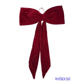 Ajtó masni - Piros 40 cm