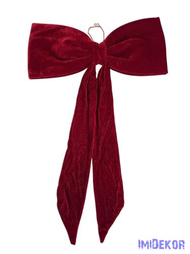 Ajtó masni - Piros 40 cm