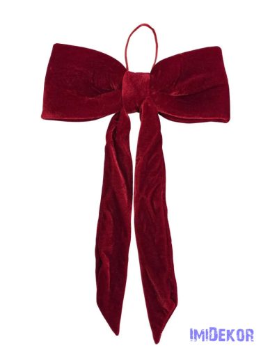 Ajtó masni - Piros 40 cm