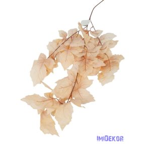 Őszi leveles ág 98 cm - Krém