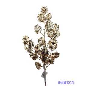 Metál flitteres magyal ág - Pezsgő