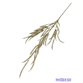 Glitteres ág hosszúkás 80 cm - Arany