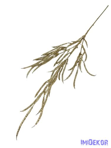 Glitteres ág hosszúkás 80 cm - Arany