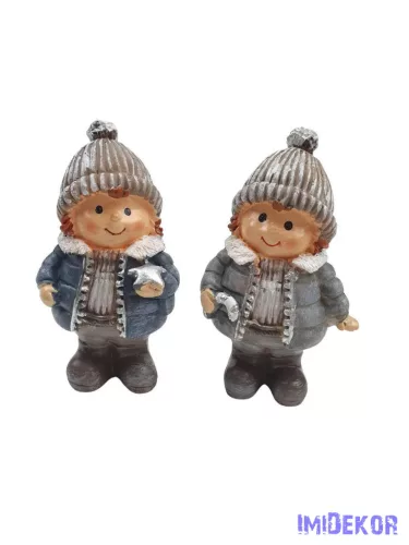 Pufi kabátos téli figura