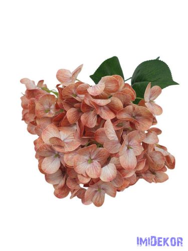 Hortenzia 5 fejes erezett művirág csokor 44cm - Antik Barack