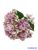 Hortenzia 5 fejes erezett művirág csokor 44cm - Rózsaszín