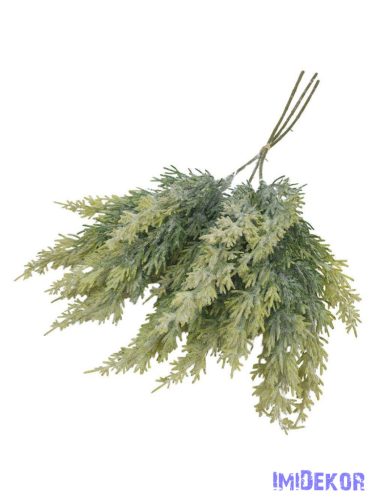 Bolyhos műzöld csokor 41cm 3322 - Zöld