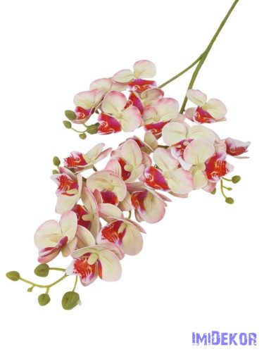 Orchidea mű 21 fejes ág 77 cm - Cirmos