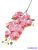 Orchidea mű 21 fejes ág 77 cm - Rózsaszín