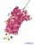 Orchidea mű 21 fejes ág 77 cm - Pink