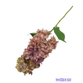 Bugás hortenzia szálas selyemvirág 80cm - Mályva