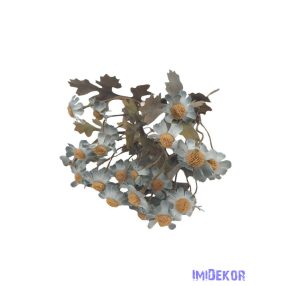 Antik színű őszi kis csokor 26cm - Szürke