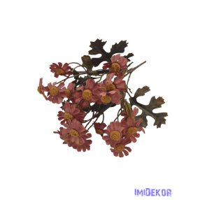 Antik színű őszi kis csokor 26cm - Barna