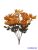 Antik színű kis csokor 28cm - Antik Narancs