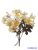 Antik színű kis csokor 28cm - Törtfehér