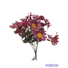 Antik színű kis csokor 28cm - Mályva